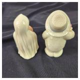 Lot Of Six Lenox Holiday Snowmen 3.5" Christmas 4th Of July Halloween Thanksgiving Graduation May Flowers