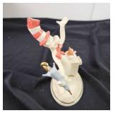 Lenox The Cat In The Hat Statue 7 1/4" Hight