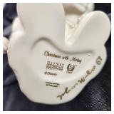 Lot Of Two Disney Lenox Figures Christmas With Mickey And Minnie