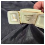 Lot Of Two Disney Lenox Figures Cogsworth Right On Time And Mrs. Potts & Chip