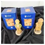 Lot Of Two Hummel Figurines #848 Steadfast #848 Too Shy To Sing 4" Tall