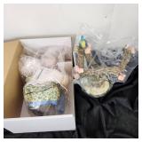 Rare Hummel Danbury Mint L.E. Apple Tree Girl 13" Box