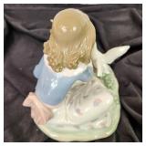 LLADRO Figurine Barnyard SeaSaw Retired 6025 Great Condition