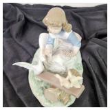LLADRO Figurine Barnyard SeaSaw Retired 6025 Great Condition