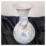 LLADRO Vintage Sparrows Flower Vase Great Condition 10"