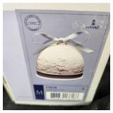 LLADRO 17616 Winter Bell Blue Ribbon New Open Box