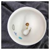 LLADRO 17616 Winter Bell Blue Ribbon New Open Box