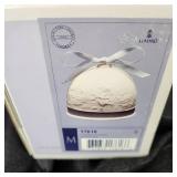 LLADRO 17616 Winter Bell Blue Ribbon New Open Box