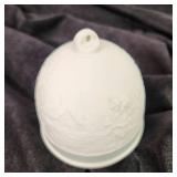 LLADRO 17616 Winter Bell Blue Ribbon New Open Box