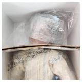 NIB Paradise Galleries Tyra Porcelain Doll With Stuffed Doll