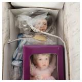 "Loving Steps" Precious Memories Of Motherhood Collection Porcelain Doll Reco