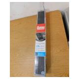 Designline 24 in. Stainless Steel Linear Shower Drain with Square Pattern Drain Cover in Matte Black