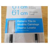 Designline 24 in. Stainless Steel Linear Shower Drain with Tile-In Pattern Drain Cover