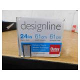 Designline 24 in. Stainless Steel Linear Shower Drain with Tile-In Pattern Drain Cover