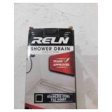 Designline 24 in. Stainless Steel Linear Shower Drain with Tile-In Pattern Drain Cover