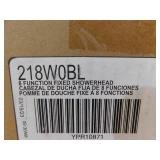 (3) MOEN Attune 8-Spray Patterns 4 in. Single Wall Mount Fixed Shower Head in Matte Black