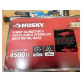 Husky 4500 sq. ft. Turbo Oscillating Sprinkler , Nozzle Lot