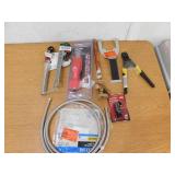 Assorted Plumbing tool lot & Supplies