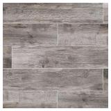 Daltile Laurelwood Smoke 8 in. x 47 in. Color Body Porcelain Floor and Wall Tile (547 sq.ft.)