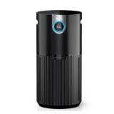 Shark 1000 sq. ft. HEPA - True Console Air Purifier in Blacks MAX with True NanoSeal, Cleansense IQ, Odor Lock