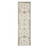 Home Decorators Collection Harmony Stone 2 ft. x 7 ft. Indoor Machine Washable Runner Rug