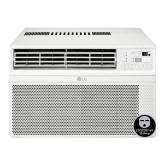 New - LG 18,000 BTU 230/208V Window Air Conditioner Cools 1000 sq. ft. with and Remote in White