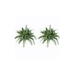 Nearly Natural 40 in. Artificial Boston Fern (Set of 2)
