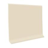 (16) ROPPE Color Almond 0.080 in. T x 4 in. W x 4 ft. L Dryback Vinyl Covebase
