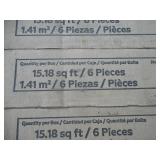 Daltile Laurelwood Smoke 8 in. x 47 in. Color Body Porcelain Floor and Wall Tile (547 sq.ft.)