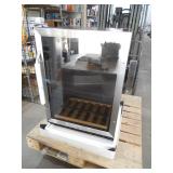 23 in. 110-Can 6-Bottle Stainless Steel Single Zone Wine and Beverage Refrigerator