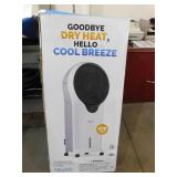 NewAir 470 CFM, 3 speed Portable Evaporative Cooler and Fan for 250 sq. ft. Cooling Area