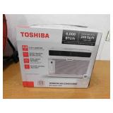 Toshiba 6,000 BTU 115 Volt Window Air Conditioner Cools 250 sq. ft. with Remote in White