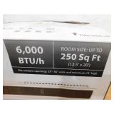 Toshiba 6,000 BTU 115 Volt Window Air Conditioner Cools 250 sq. ft. with Remote in White
