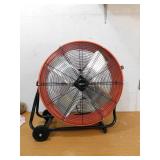 Commercial Electric 24 in. 2-Speed Heavy Duty Tilt Drum Fan