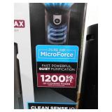 Shark 1000 sq. ft. HEPA - True Console Air Purifier in Blacks MAX with True NanoSeal, Cleansense IQ, Odor Lock