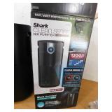 Shark 1000 sq. ft. HEPA - True Console Air Purifier in Blacks MAX with True NanoSeal, Cleansense IQ, Odor Lock