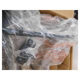 Commercial Electric 16 in. 3-Speed Drum Floor Fan in Orange High Velocity Turbo