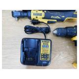 Dewalt 20v Power tool Lot Drill & Ratchet