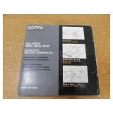 ROPPE Vinyl Self Stick Snow 4 in. x 0.080 in. x 20 ft. Wall Cove Base Coil