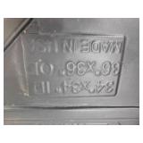 AMERICAN BUILT PRO 64 in. x 34 in. Heavy Duty Plastic HVAC Condensate Drain Pan w/ Drain Hose Adapter