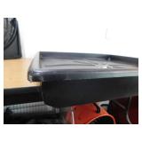 AMERICAN BUILT PRO 64 in. x 34 in. Heavy Duty Plastic HVAC Condensate Drain Pan w/ Drain Hose Adapter