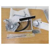 New Glacier Bay 33 in. Drop-In 50/50 Double Bowl 20 Gauge Stainless Steel Kitchen Sink with Faucet