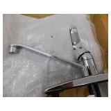 New Glacier Bay 33 in. Drop-In 50/50 Double Bowl 20 Gauge Stainless Steel Kitchen Sink with Faucet