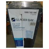 Glacier Bay Matte Black Top Load Water Dispenser
