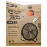 Commercial Electric 20 in. 3-Speed High Velocity Shroud Floor Fan