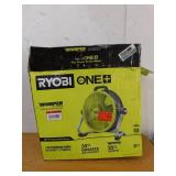 RYOBI ONE+ 18V Cordless Hybrid WHISPER SERIES 14 in. Air Cannon Fan (Tool Only)