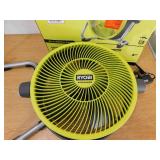 RYOBI ONE+ 18V Cordless Hybrid WHISPER SERIES 14 in. Air Cannon Fan (Tool Only)
