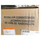 New - LG 18,000 BTU 230V Window Air Conditioner Cools 1000 Sq. Ft. with Heater and Remote in White