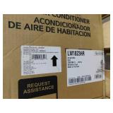 New - LG 18,000 BTU 230V Window Air Conditioner Cools 1000 Sq. Ft. with Heater and Remote in White