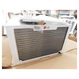 LG 12,200 BTU 230/208V Window Air Conditioner Cools 570 Sq. Ft. with Heater and Wi-Fi Enabled in White